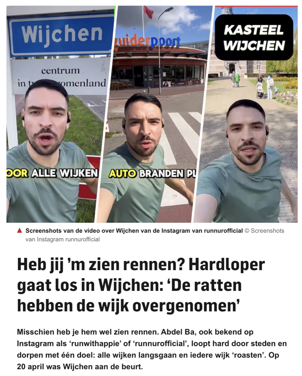 Artikel over de Wijkrun in Wijchen